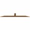 Ekena Millwork Portland Timber Gable Bracket, Western Red Cedar, 108"W x 18"H x 1 1/2"D x 5 1/2"F, 4/12 Pitch GBW108X18X0206POR00SWR - alternate 4